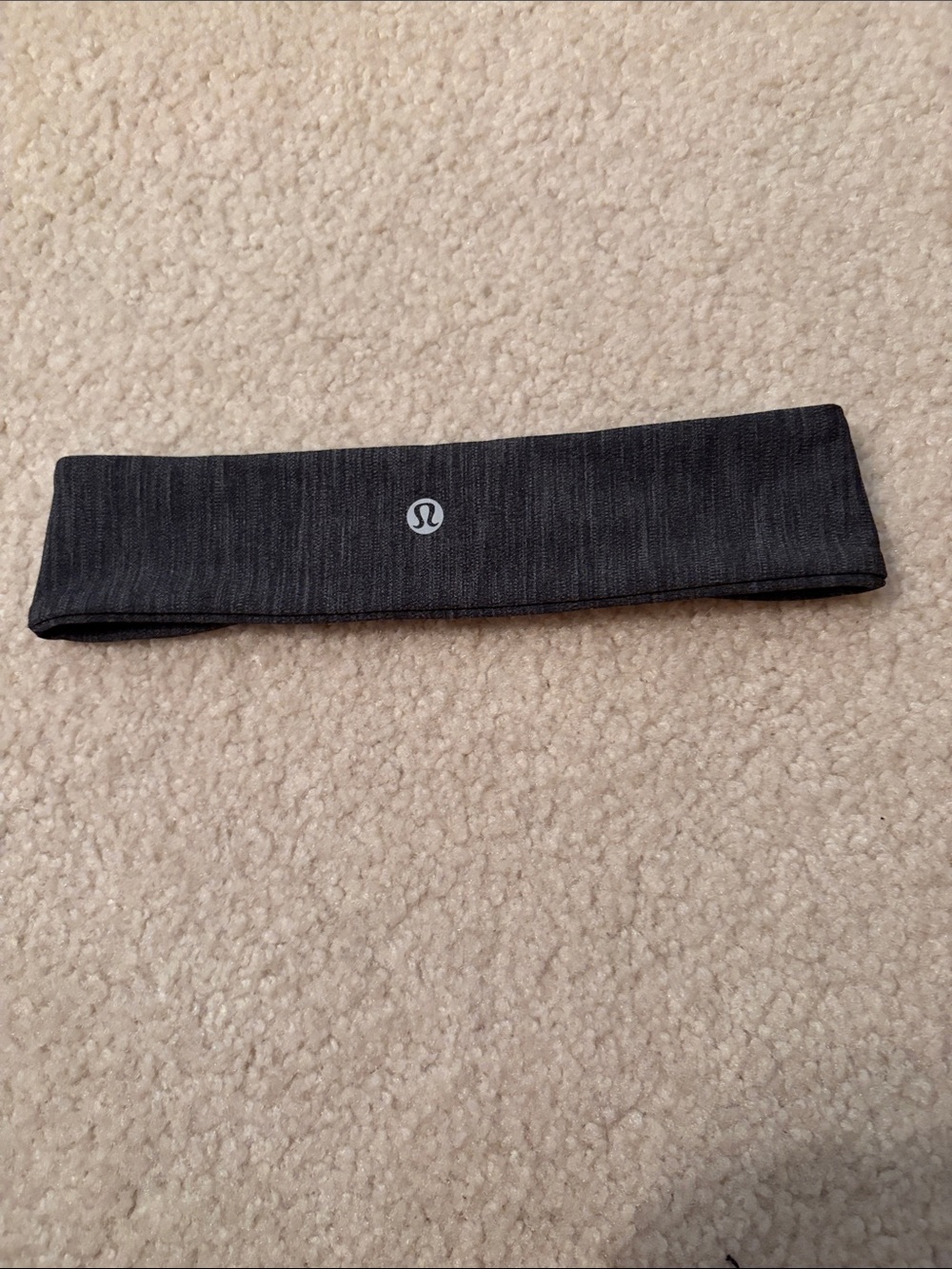 lululemon athletica Dark Gray/Black Performance Headband